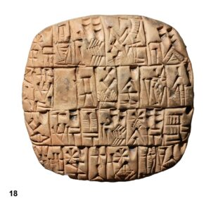 The Language of Sumer- Early Sumerian clay tablet