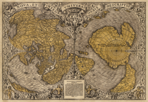 Fingerprints of the Gods The Evidence of Earth's Lost Civilization by Graham Hancock Map - heart Oronce Fine 1531 Library of Congress