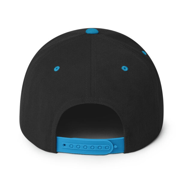 Dr. Sebi Snapback Cap – Unisex (White Text) - Image 20