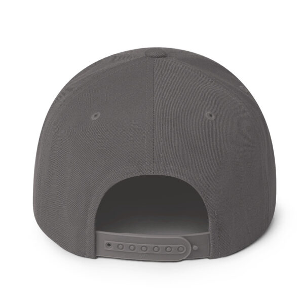 Holographic YOUniverse Snapback Cap – Unisex (White Text) - Image 32