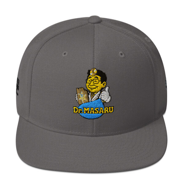 Dr. Masaru Snapback Cap – Unisex - Image 9