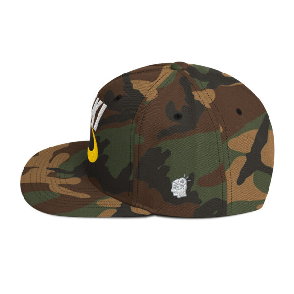 Enki Snapback Cap – Stay Woke Hat Unisex | Ancient Activist Clothes (White Text) - Image 55