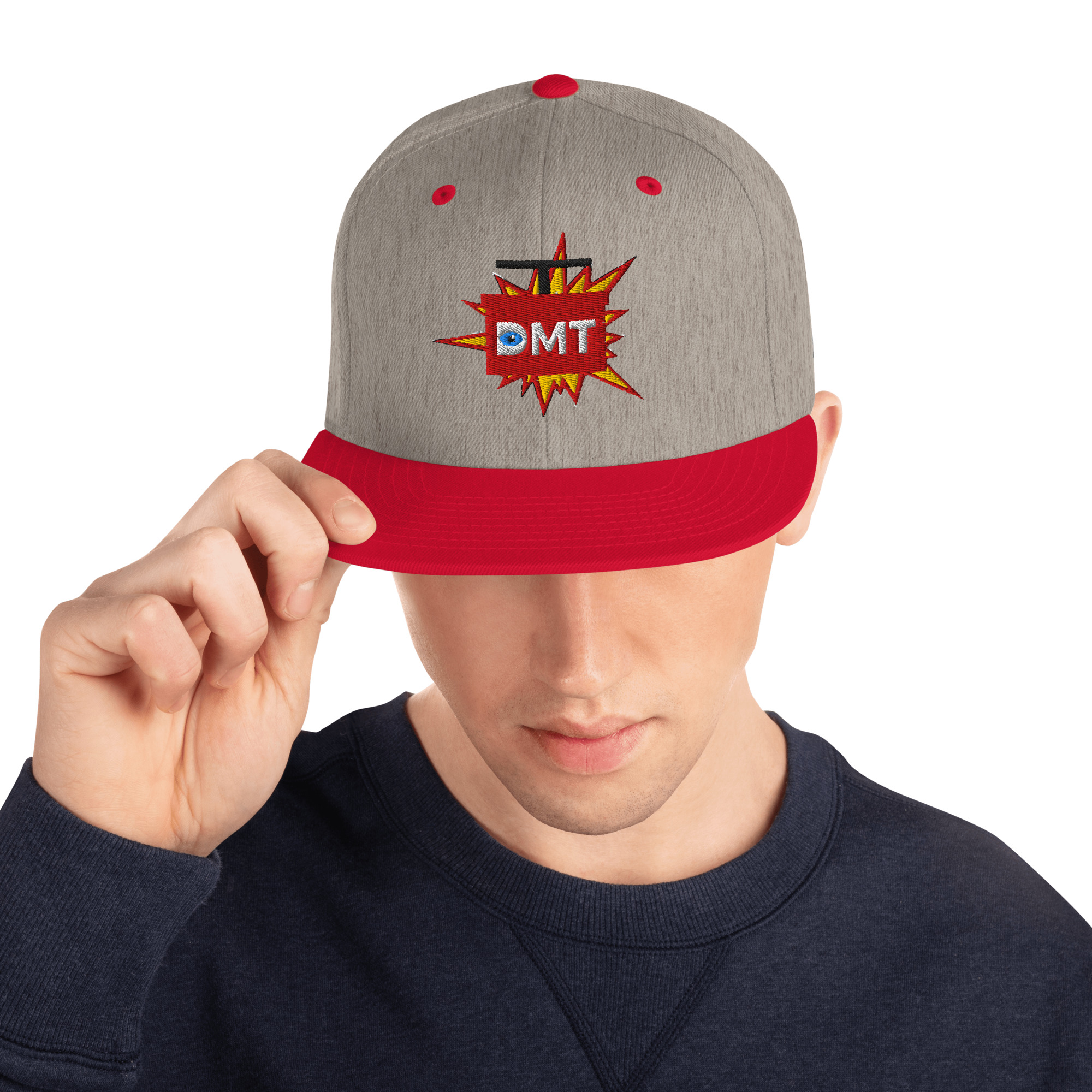 DMT Snapback Cap – Psychedelic Unisex Hat | DMT TNT Explosion/Mind Expanding Clothes - Image 5