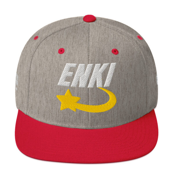 Enki Snapback Cap – Stay Woke Hat Unisex | Ancient Activist Clothes (White Text) - Image 73