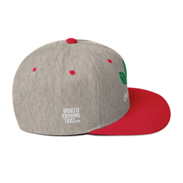 Dr. Sebi Snapback Cap – Unisex (White Text) - Image 70