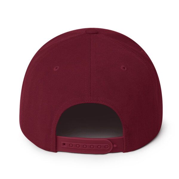 Holographic YOUniverse Snapback Cap – Unisex (White Text) - Image 36