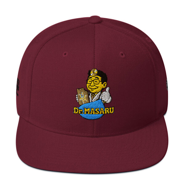 Dr. Masaru Snapback Cap – Unisex - Image 13