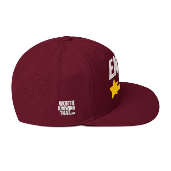 Enki Snapback Cap – Stay Woke Hat Unisex | Ancient Activist Clothes (White Text) - Image 34