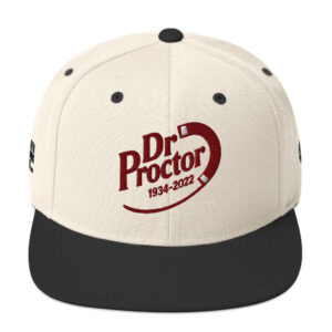Dr. Proctor Snapback Cap – Unisex