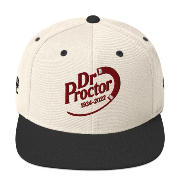 Dr. Proctor Snapback Cap – Unisex