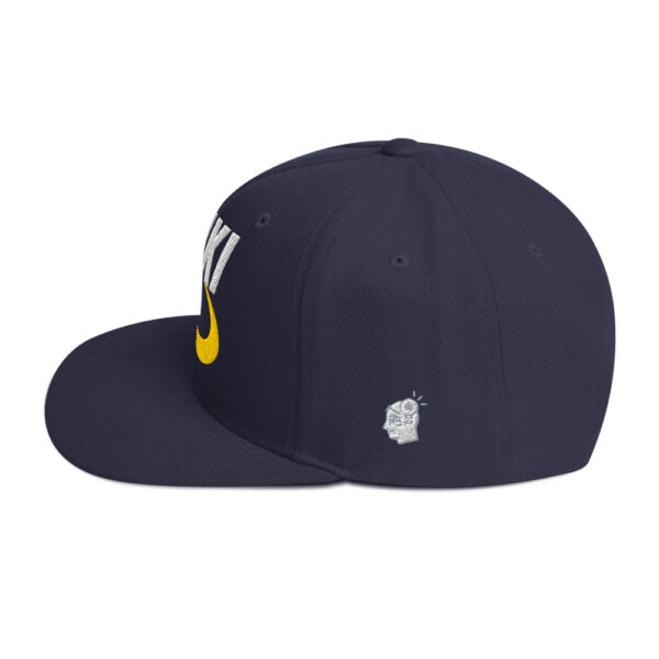 Enki Snapback Cap – Stay Woke Hat Unisex | Ancient Activist Clothes (White Text) - Image 11