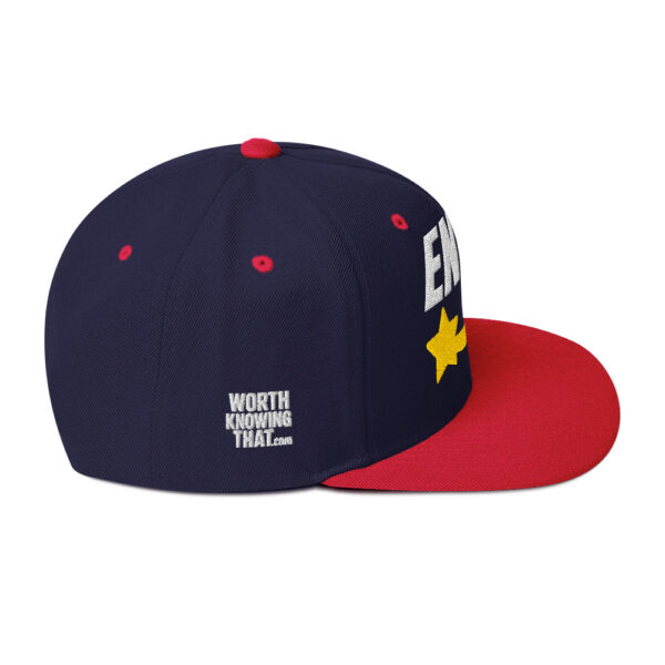 Enki Snapback Cap – Stay Woke Hat Unisex | Ancient Activist Clothes (White Text) - Image 46