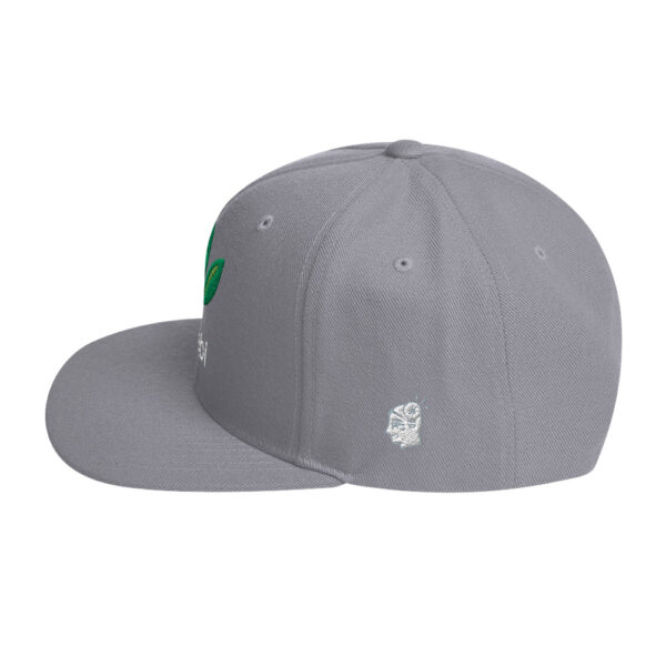 Dr. Sebi Snapback Cap – Unisex (White Text) - Image 47