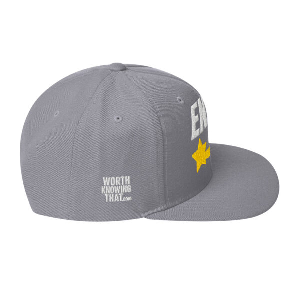 Enki Snapback Cap – Stay Woke Hat Unisex | Ancient Activist Clothes (White Text) - Image 62
