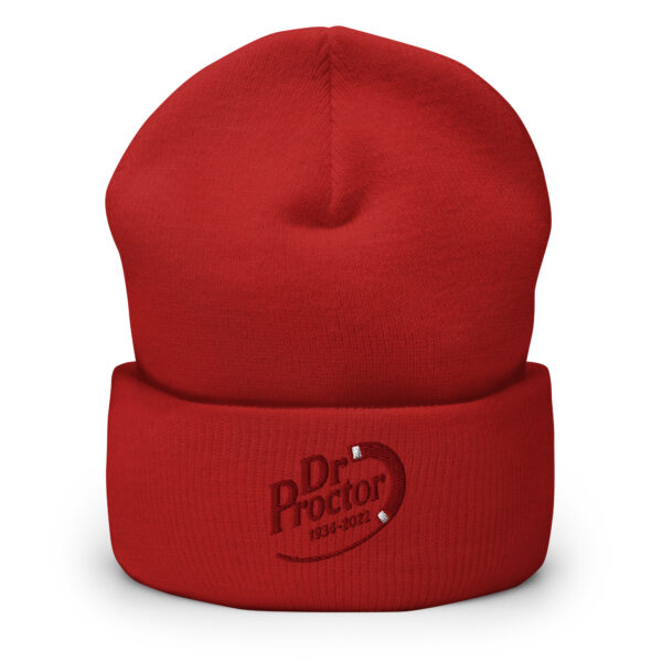 Dr. Proctor Hat – Cuffed Beanie Unisex - Image 13