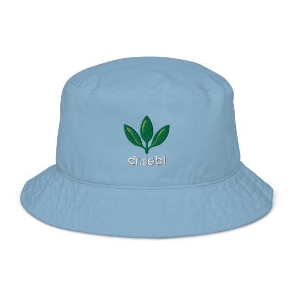 Dr. Sebi Organic Bucket Hat – Unisex (White Text) - Image 13