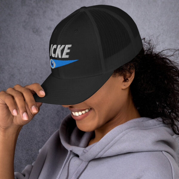 Icke Trucker Cap – Unisex (White Text) - Image 12
