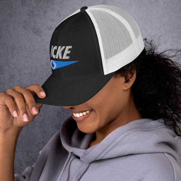 Icke Trucker Cap – Unisex (White Text) - Image 20