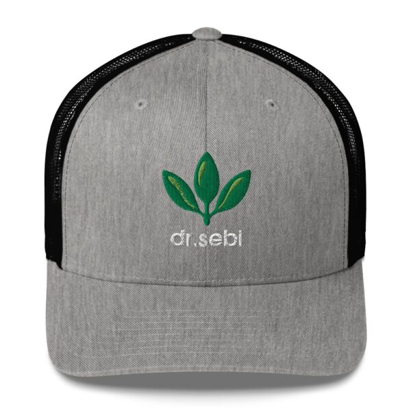 Dr. Sebi Trucker Cap – Unisex (White Text) - Image 105
