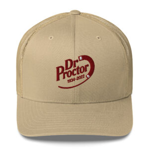 Dr. Proctor Trucker Cap – Unisex