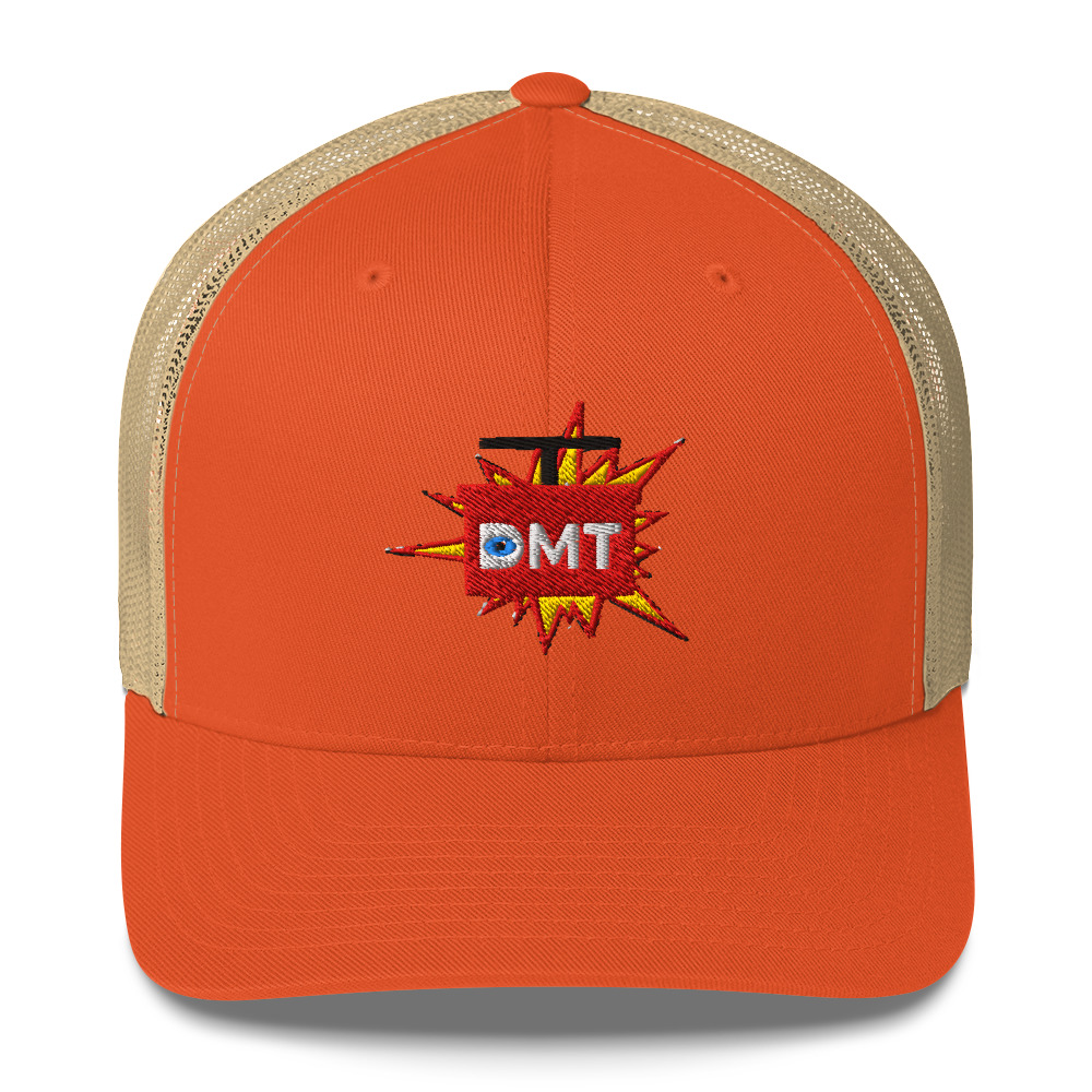 DMT Trucker Cap – Psychedelic Unisex Hat | DMT TNT Explosion/Mind Expanding Clothes - Image 9
