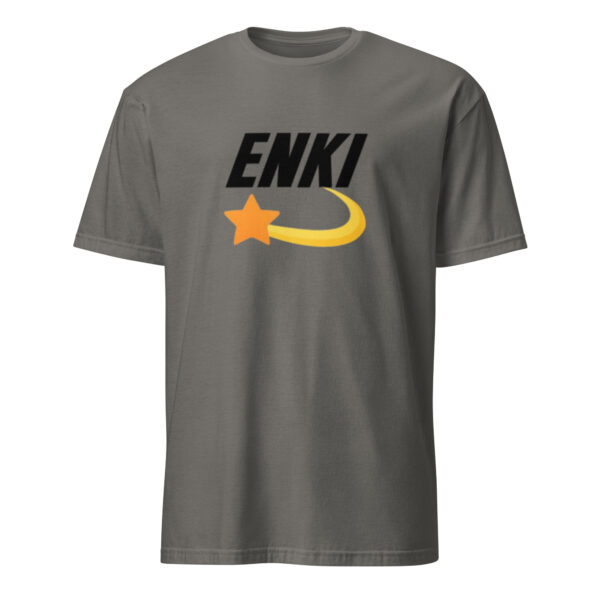 Enki T-Shirt - Short-Sleeve Unisex Tee (Black Text) - Image 25