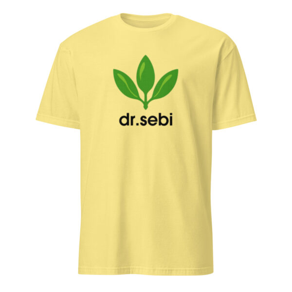 Dr. Sebi T-Shirt - Short-Sleeve Unisex Tee (Black Text) - Image 35
