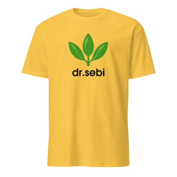 Dr. Sebi T-Shirt - Short-Sleeve Unisex Tee (Black Text) - Image 27