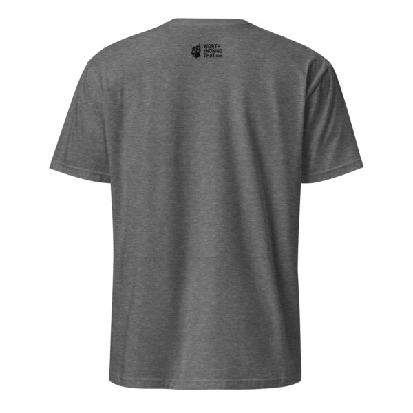 Enki T-Shirt - Short-Sleeve Unisex Tee (Black Text) - Image 20