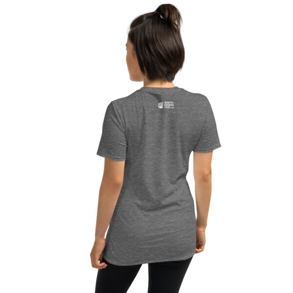 Enki T-Shirt - Short-Sleeve Unisex Tee (White Text) - Image 8
