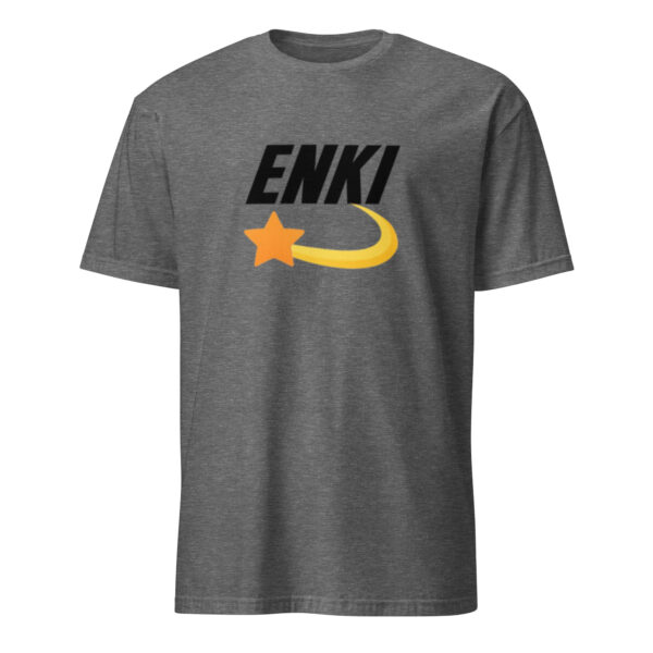Enki T-Shirt - Short-Sleeve Unisex Tee (Black Text) - Image 19
