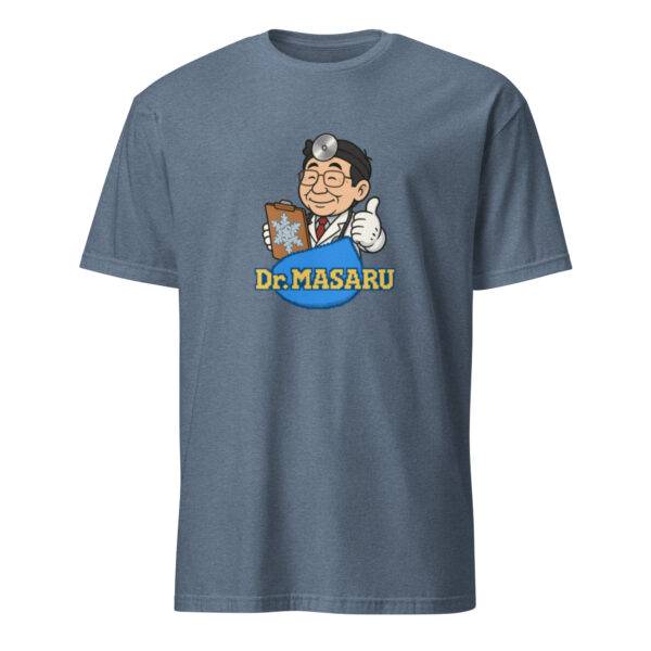 Dr. Masaru T-Shirt – Short-Sleeve Unisex Tee - Image 23