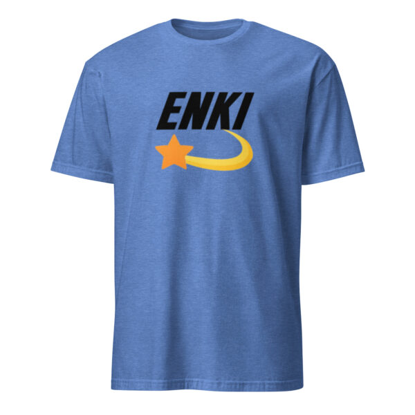 Enki T-Shirt - Short-Sleeve Unisex Tee (Black Text) - Image 35