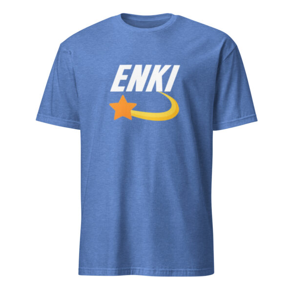 Enki T-Shirt - Short-Sleeve Unisex Tee (White Text) - Image 43