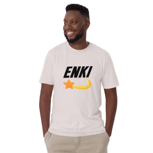 Enki T-Shirt - Unisex 100% Cotton Stay Woke Tee | Ancient Activist Clothes (Black Text) - Image 5