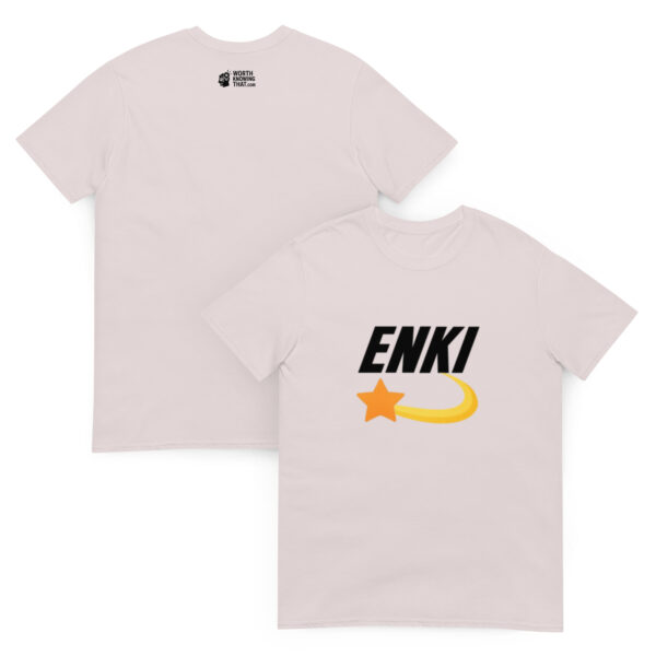 Enki T-Shirt - Unisex 100% Cotton Stay Woke Tee | Ancient Activist Clothes (Black Text) - Image 11