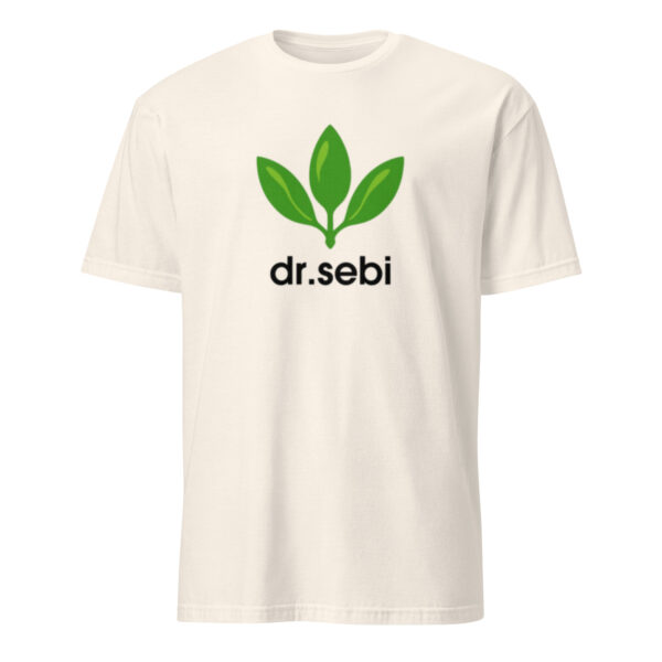 Dr. Sebi T-Shirt - Short-Sleeve Unisex Tee (Black Text) - Image 37