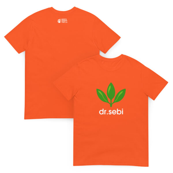 Dr. Sebi T-Shirt - Unisex 100% Cotton Inspirational Tee | Herbalist Clothes (White Text) - Image 11