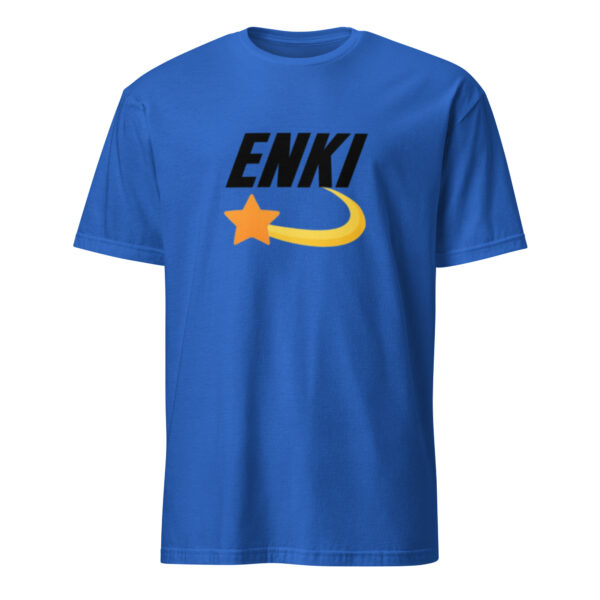 Enki T-Shirt - Short-Sleeve Unisex Tee (Black Text) - Image 15