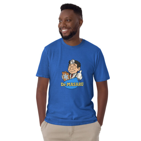 Dr. Masaru T-Shirt – Short-Sleeve Unisex Tee - Image 5