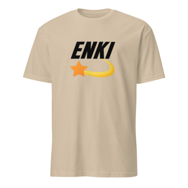 Enki T-Shirt - Short-Sleeve Unisex Tee (Black Text) - Image 37