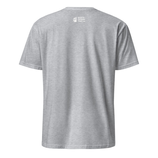 Enki T-Shirt - Short-Sleeve Unisex Tee (White Text) - Image 50