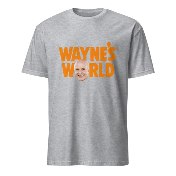 Wayne Dyer's World T-Shirt – Short-Sleeve Unisex Tee - Image 41