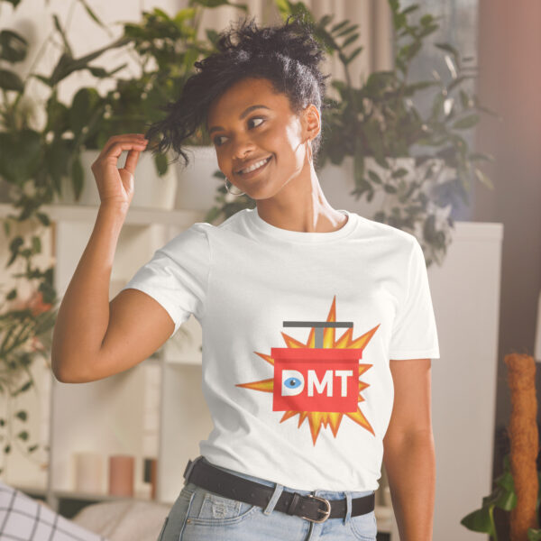 DMT T-Shirt – Unisex 100% Cotton Psychedelic Tee | DMT TNT Explosion Stay Woke Clothes - Image 10