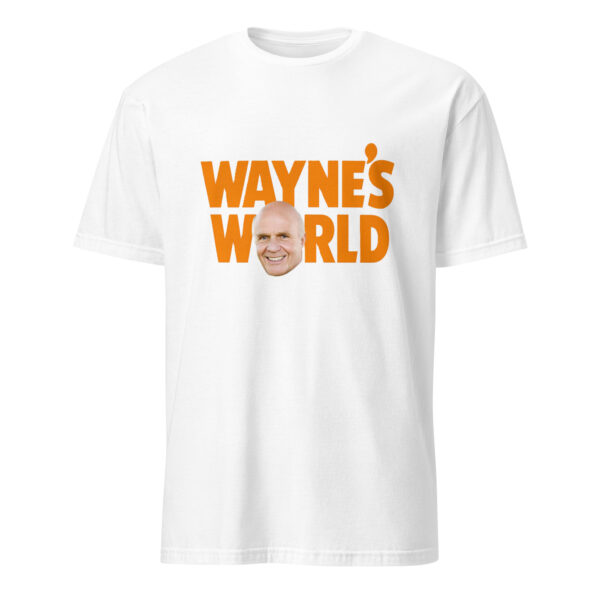 Wayne Dyer's World T-Shirt – Short-Sleeve Unisex Tee - Image 49