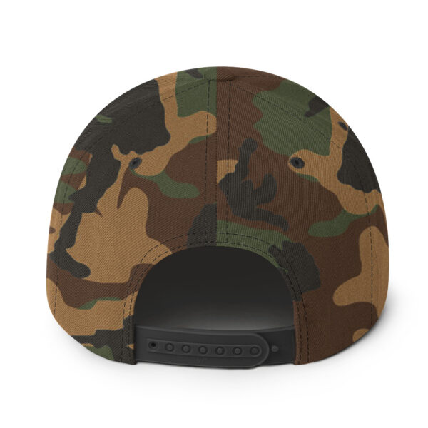 Icke Snapback Cap – Unisex (White Text) - Image 2