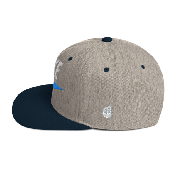 Icke Snapback Cap – Unisex (White Text) - Image 72