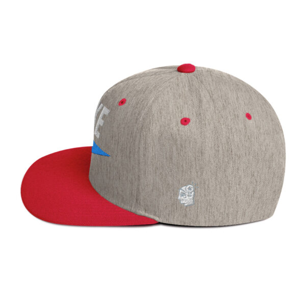 Icke Snapback Cap – Unisex (White Text) - Image 76