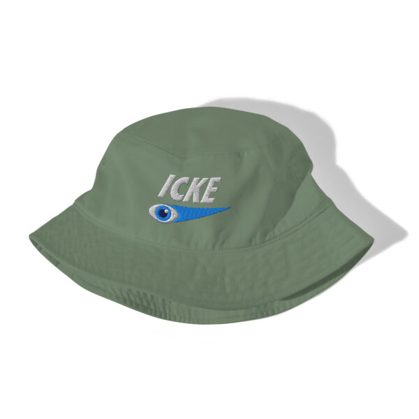 David Icke Bucket Hat – Unisex Organic Pure Cotton Summer Hat (White Text) - Image 11