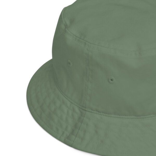 Icke Organic Bucket Hat – Unisex (Black Text) - Image 16